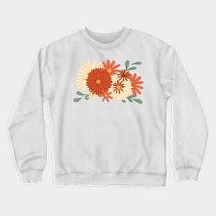 Groovy flowers Crewneck Sweatshirt